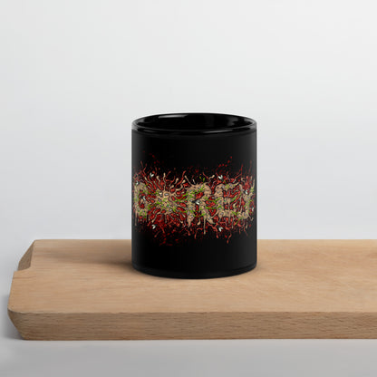 Shitty Black Glossy Mug