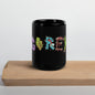 Gorey Black Glossy Mug