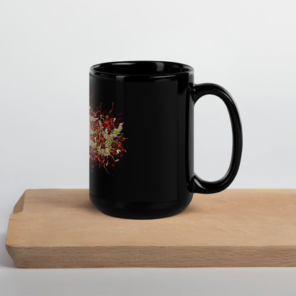 Shitty Black Glossy Mug