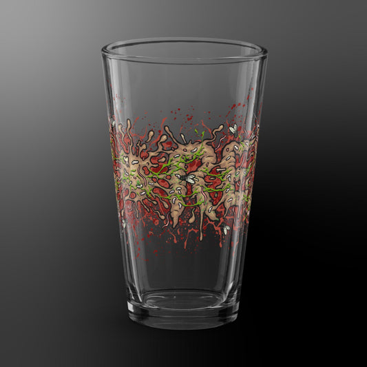 Shitty pint glass